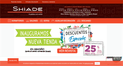 Desktop Screenshot of mueblesshiade.com